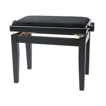 GEWA Piano Bench Deluxe Black Matte
