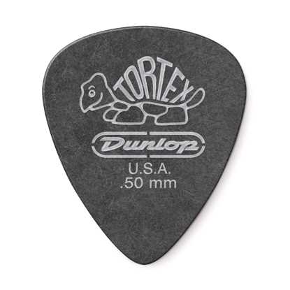 Dunlop Tortex® Pitch Black 488R 0,50