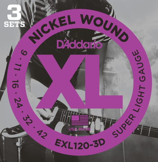 Bild på D'Addario EXL120-3D