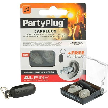 Bild på Alpine PartyPlug Silver Grey