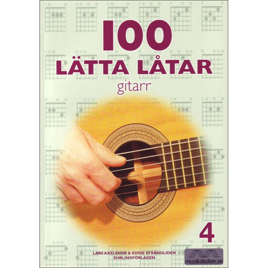 Bild på 100 lätta låtar 4 Gitarr