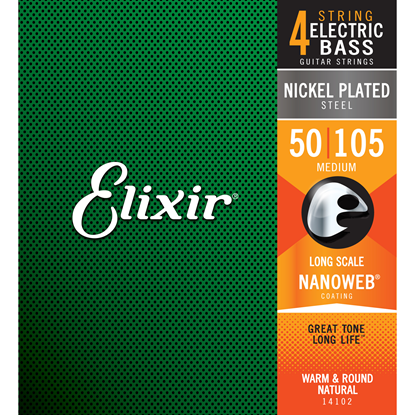 Bild på Elixir Nanoweb® Medium 050-105
