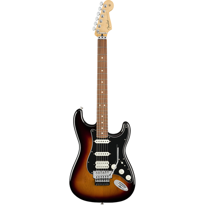 Bild på Fender Player Stratocaster® HSS With Floyd Rose® Pau Ferro Fingerboard 3-Color Sunburst