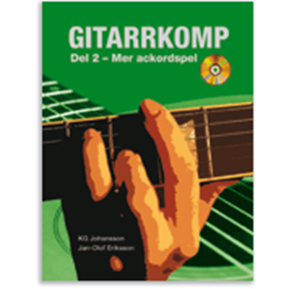 Bild på Gitarrkomp 2 - Mer ackordspel inkl CD
