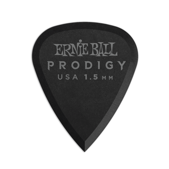 Bild på Ernie Ball 9199 1.5mm Prodigy Black Standard - Plektrum i 6-pack