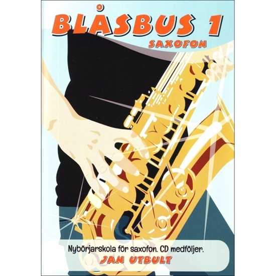 Blåsbus 1 Altsaxofon reviderad upplaga