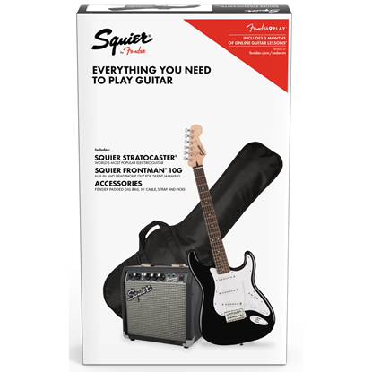 Bild på Squier Stratocaster Pack  Black