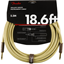 Fender Deluxe Series Instrument Cable 18,6' Tweed