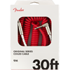 Fender Original Series Coil Cable 30' Fiesta Red