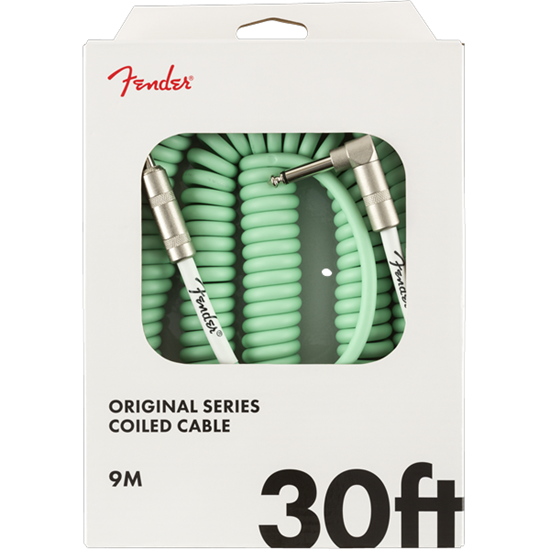 Fender Original Series Coil Cable 30' Surf Green