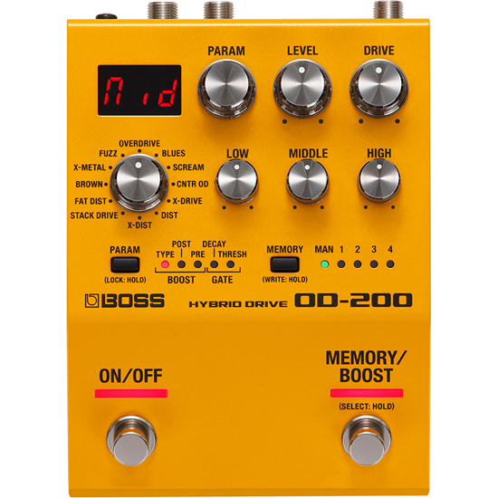 BOSS OD-200 Hybrid Drive