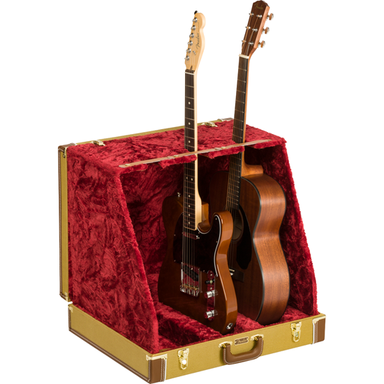 Bild på Fender® Classic Series Case Stand Tweed 3 Guitar