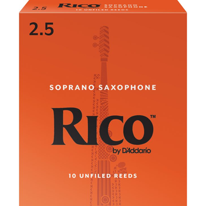 Rico RIA1025 Sopransaxofon 2.5 10-Pack