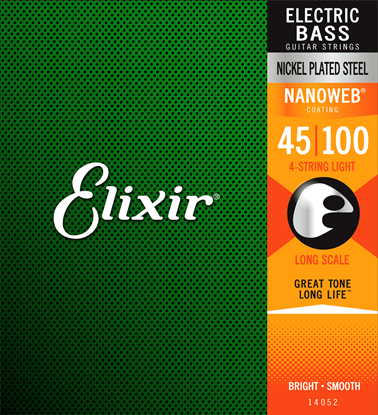 Bild på Elixir Nanoweb® Electric Bass Light 045-100