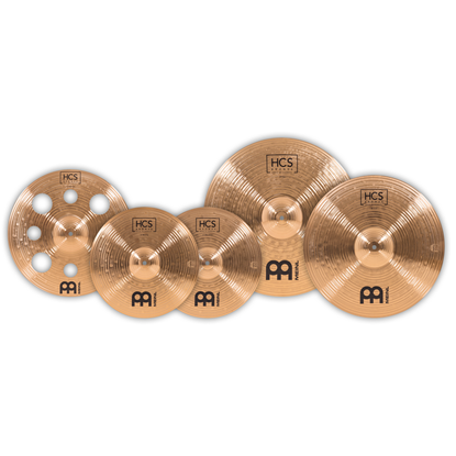Meinl HCS Bronze Expanded Cymbal Set