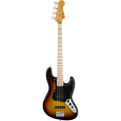 Fender American Original '70s Jazz Bass® Maple Fingerboard 3-Color Sunburst 