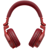 Pioneer HDJ-CUE1BT Red Styled DJ Headphones With Bluetooth
