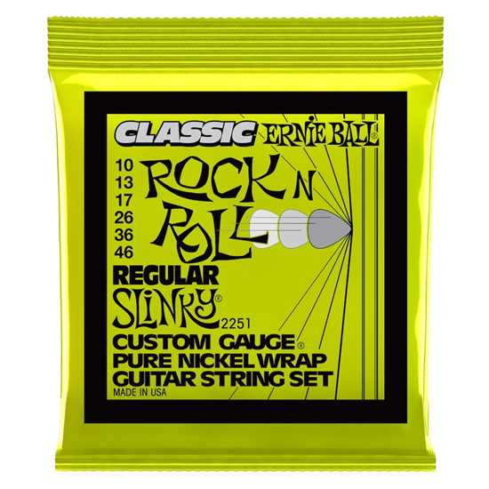 Bild på Ernie Ball 2251 Classic Regular Slinky Pure Nickel