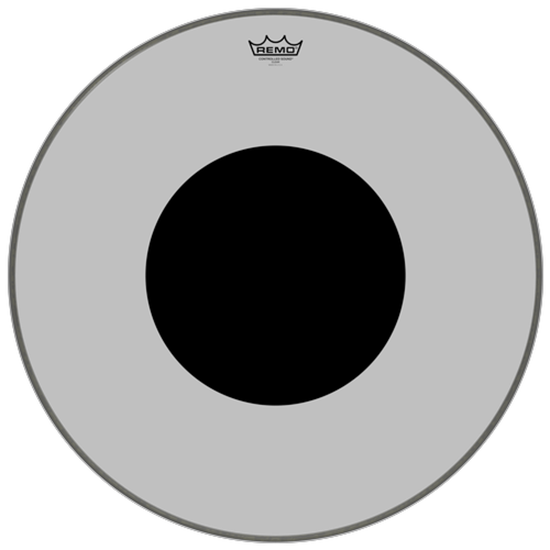 Remo Controlled Sound® Clear Black Dot™ Bass Drumhead Top Black Dot™ 26"