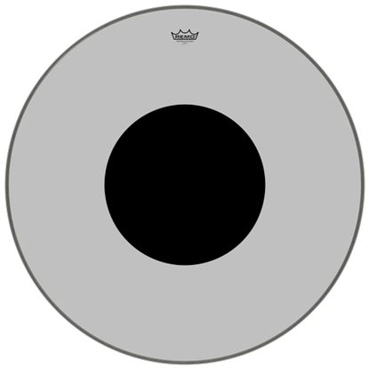 Remo Controlled Sound® Clear Black Dot™ Bass Drumhead Top Black Dot™ 32"