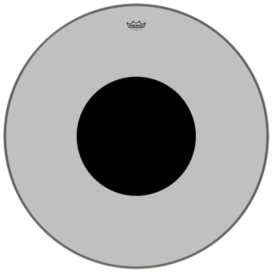 Remo Controlled Sound® Clear Black Dot™ Bass Drumhead Top Black Dot™ 34"