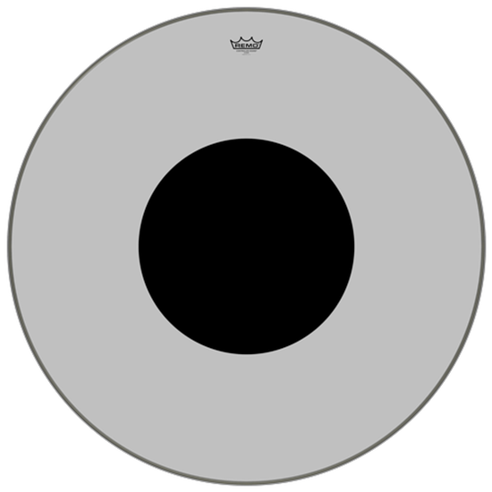 Remo Controlled Sound® Clear Black Dot™ Bass Drumhead Top Black Dot™ 36"