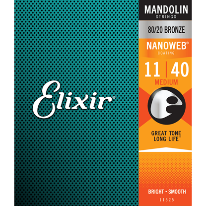 Bild på Elixir  Nanoweb Mandolin Medium 11525