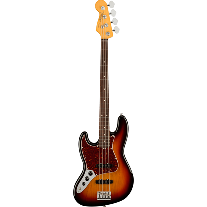 Fender American Professional II Jazz Bass® Left-Hand Rosewood Fingerboard 3-Color Sunburst