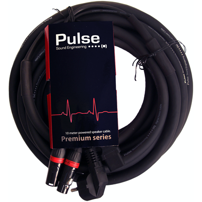 Pulse Multikabel XLR + Ström 10 meter