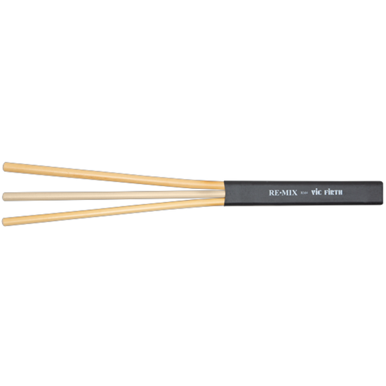 Vic Firth Re-Mix Brushes Rattan/Birch