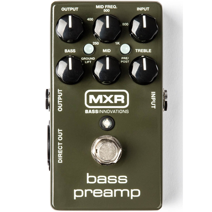 MXR® Bass Preamp M81