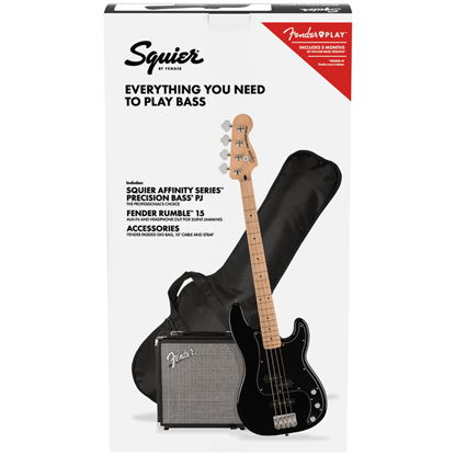 Squier Affinity Series™ Precision Bass® PJ Pack Black