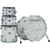Roland VAD706-PW V-Drums Acoustic Design Kit Pearl White 
