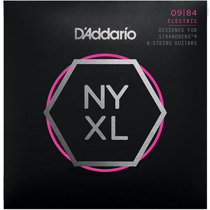 D'Addario NYXL0984 Custom Light Strandberg 8 String Set