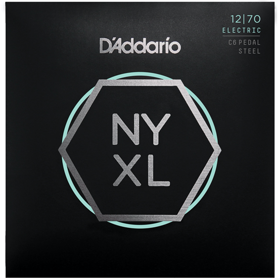 D'Addario NYXL1270PS C6th Pedal Steel Custom Medium Set 