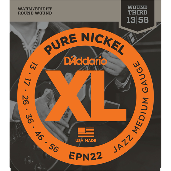 D'Addario EPN22 Pure Nickel
