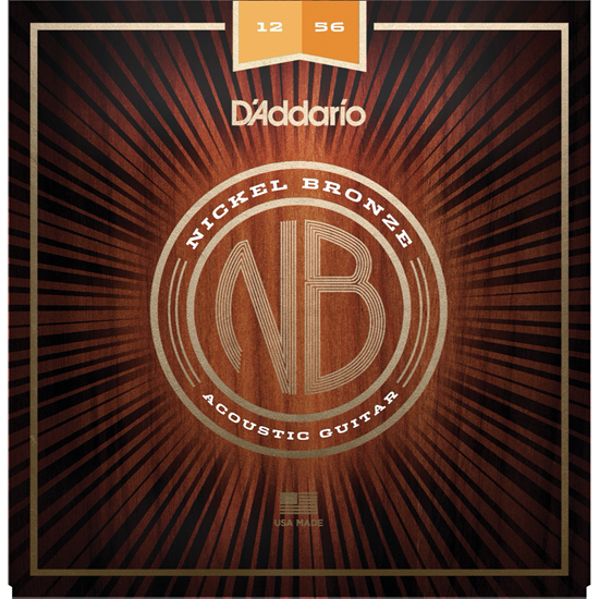 D'Addario NB1256 Nickel Bronze