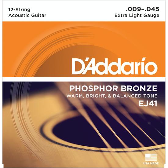 D'Addario EJ41 Phosphor Bronze