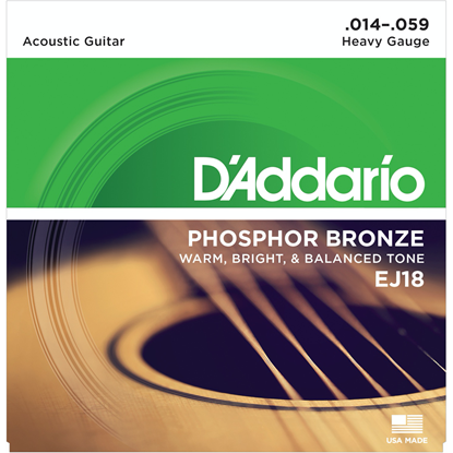 D'Addario EJ18 Phosphor Bronze
