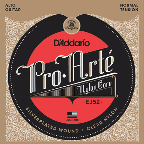 D'Addario EJ52 Pro Arté Normal Tension Alto Guitar