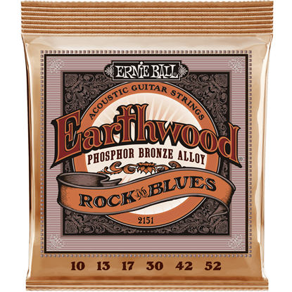 Ernie Ball 2151 Rock And Blues Earthwood Phosphor Bronze