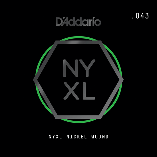 D'Addario NYNW043 NYXL Nickel Wound 