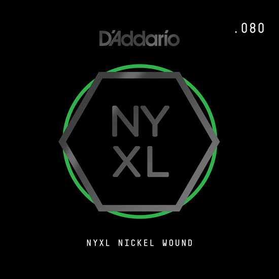 D'Addario NYNW080 NYXL Nickel Wound 
