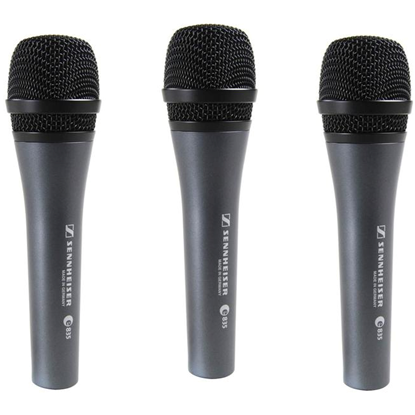 Bild på Sennheiser E 835 3-pack Live Performance Microphone
