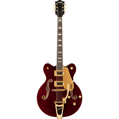 Bild på Gretsch G5422TG Electromatic® Classic Hollow Body Double-Cut with Bigsby® Gold Hardware Laurel Fingerboard  Walnut Stain
