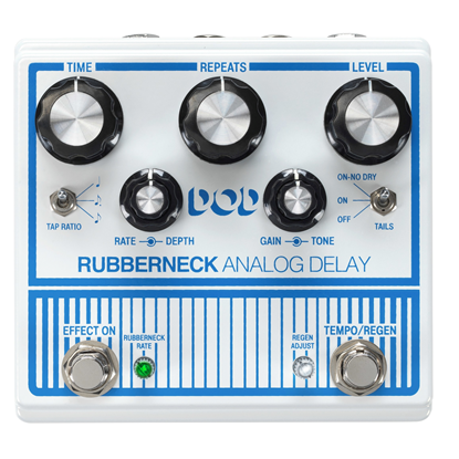 Bild på Digitech DOD Rubberneck Double Wide Analog Delay