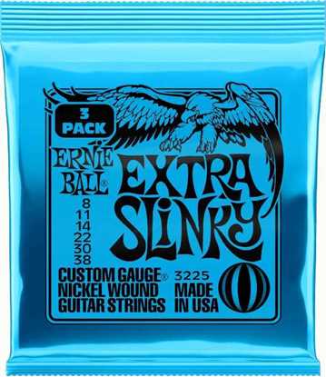Bild på Ernie Ball 3225 Extra Slinky 3-pack