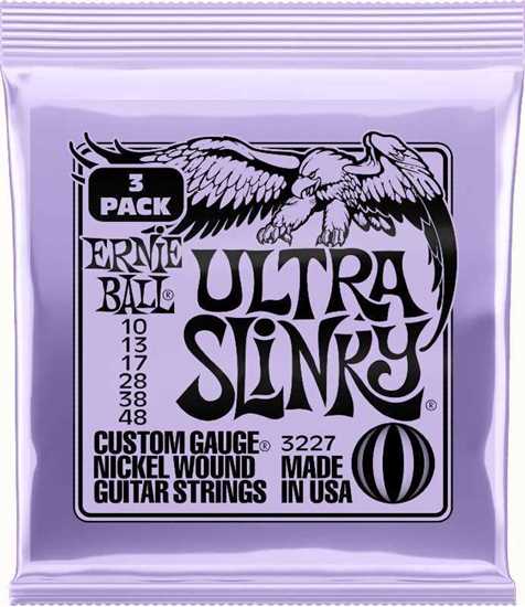 Bild på Ernie Ball 3227 Ultra Slinky 3-pack