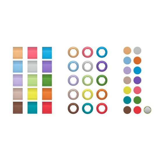 Bild på Sennheiser EW-D Color Coding Set (EM, SKM-S, SK)