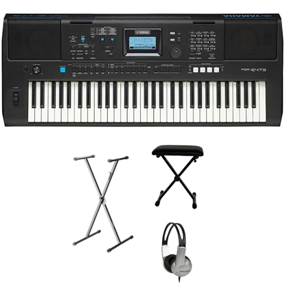 Bild på Yamaha PSR-E473 Paket (Cashbackkampanj )